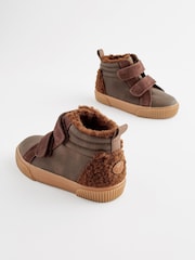 Brown Bear Standard Fit (F) Warm Lined Touch Fastening Boots - Image 2 of 4