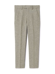 MOSS Green Boys Herringbone Tweed Trousers - Image 1 of 1