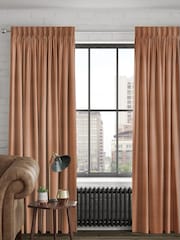 Rust Brown Voyage Maison Jasper Made To Measure Curtains - Image 1 of 8