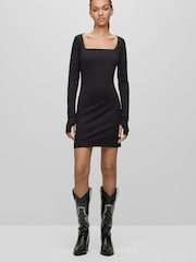 HUGO Kordella Black Dress - Image 4 of 5
