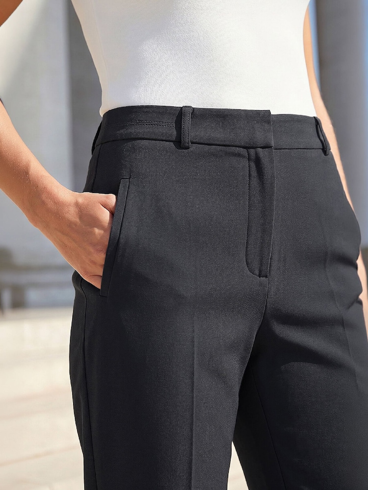 Roman Grey Long Straight Leg Trousers - Image 4 of 4