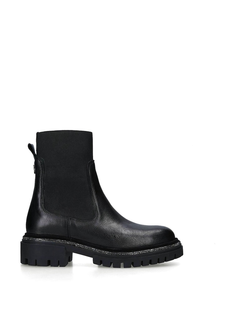 Carvela Dazzle Ankle Black Boots - Image 1 of 5