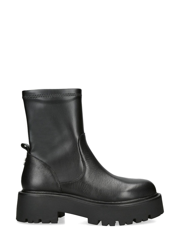Carvela Stride Sock Black Boots - Image 1 of 4