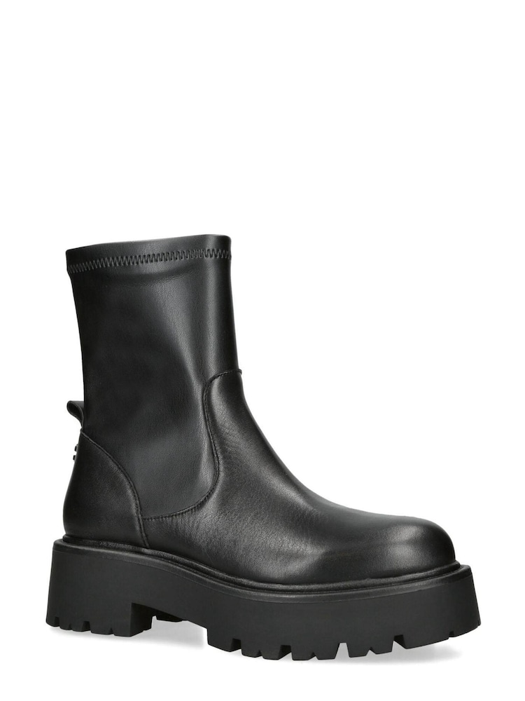 Carvela Stride Sock Black Boots - Image 2 of 4