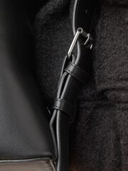Black Multi Strap Laptop Rucksack - Image 3 of 8