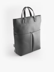 Black Multi Strap Laptop Rucksack - Image 4 of 8