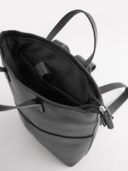 Black Multi Strap Laptop Rucksack - Image 6 of 8