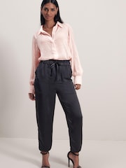 Blush Pink Sequin Long Sleeve  Shirt - Image 2 of 6