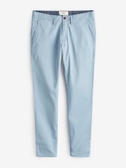 GANT Blue Slim Fit Cotton Twill Chino Trousers - Image 5 of 5