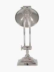 Pacific Silver Kensington Nickel Metal Arched Arm Task Table Lamp - Image 4 of 4