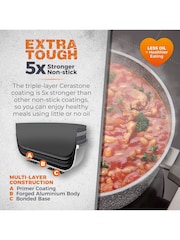 Tower Grey Forged Casserole Dish With Cerastone Coating - Image 2 of 5