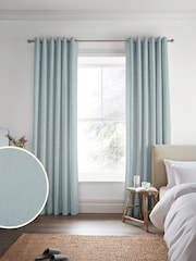 Laura Ashley Blue Easton Made to Measure Curtains - Image 2 of 9