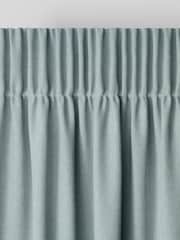 Laura Ashley Blue Easton Made to Measure Curtains - Image 6 of 9