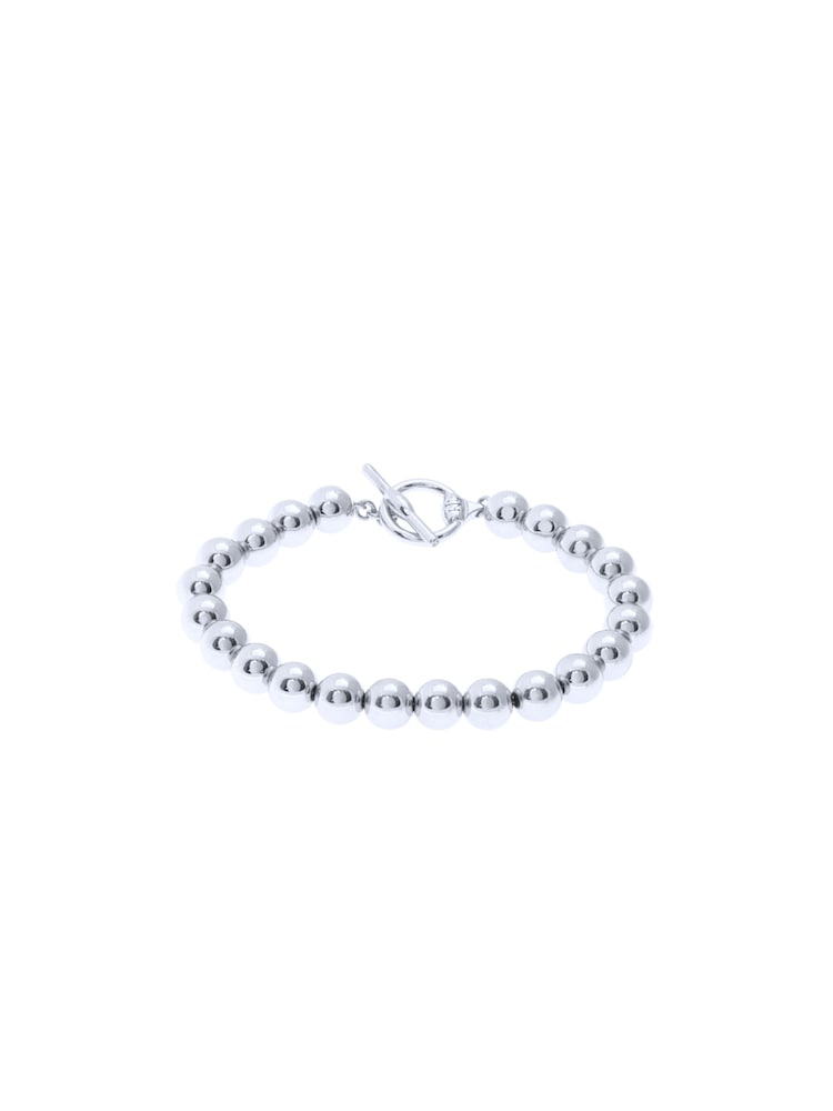Lauren Ralph Lauren Silver Tone Bead Bracelet - Image 1 of 2