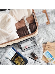 Set Of 2 Large Check-In & Small Carry-On Hardcase Travel Suitcase - Image 6 of 7