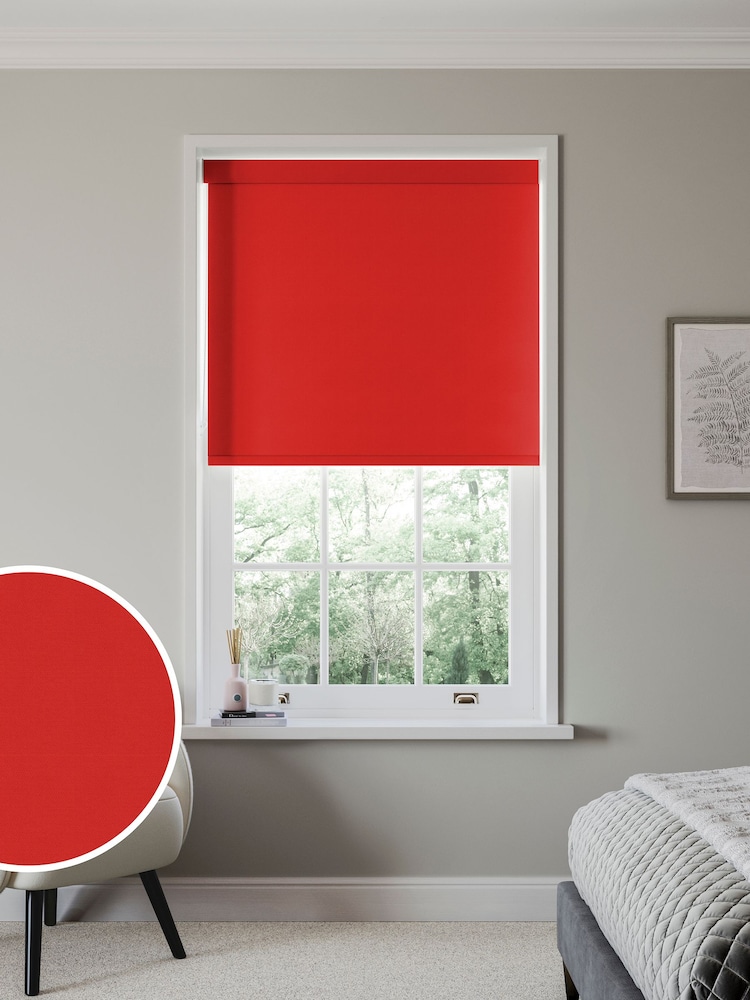 Ladybird Red Echo Made to Measure Blackout Roller Blind - Image 1 of 6