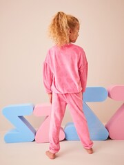 Pink Heart Cosy Fleece Pyjamas (3-16yrs) - Image 2 of 10