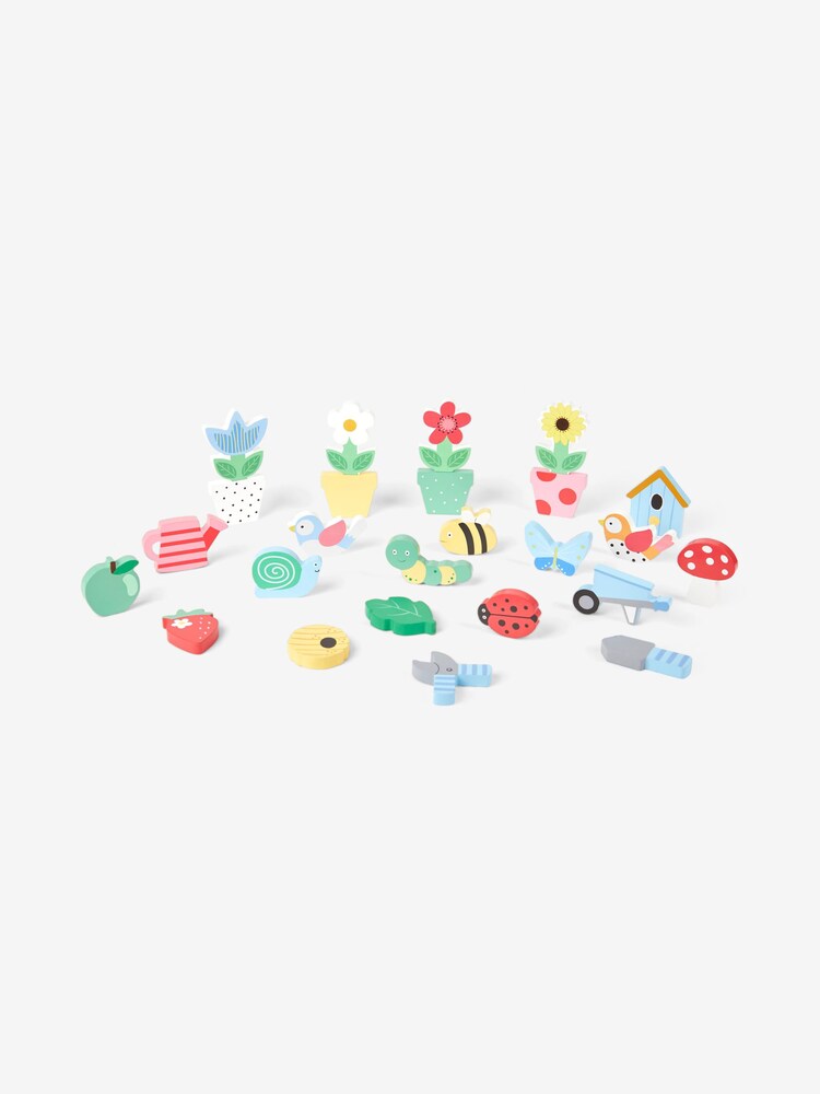 JoJo Maman Bébé Garden Friends Pocket Set - Image 1 of 2 JoJo Maman Bébé Garden Friends Pocket Set - Image 1 of 2