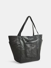 Hush Black Mariana Leather Tote Bag - Image 2 of 4