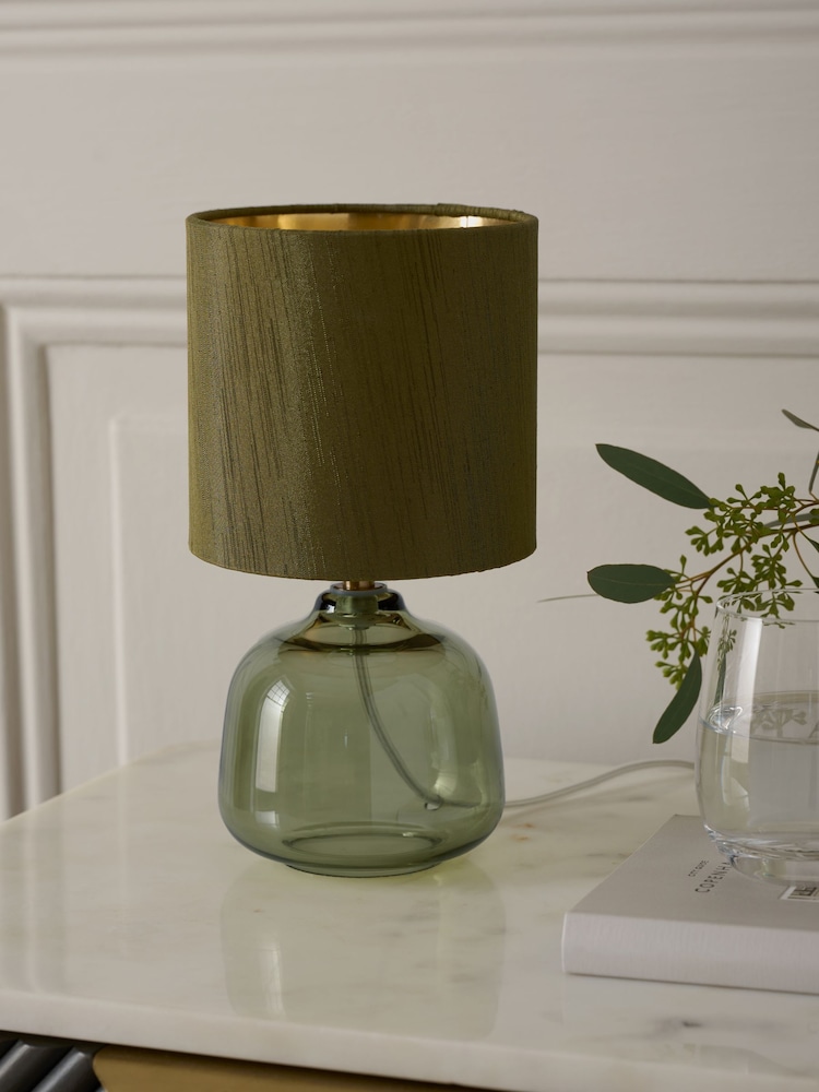 Green Connor Bedside Table Lamp - Image 2 of 5