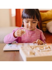 Melissa & Doug Deluxe Wooden Stamp Set ABCs 123s - Image 5 of 8