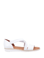 Hush Puppies White Gemma Espadrille Wedge Sandals - Image 1 of 4