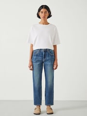 Hush Blue Boyfriend 100% Cotton Jeans - Image 2 of 5