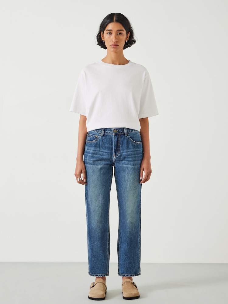 Hush Blue Boyfriend 100% Cotton Jeans - Image 2 of 5
