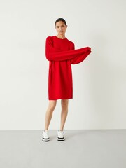 Hush Red Kenley Knitted Dress - Image 1 of 5
