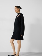 Hush Black Colby Cut Out Knitted Dress - Image 3 of 5