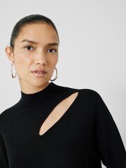 Hush Black Colby Cut Out Knitted Dress - Image 4 of 5