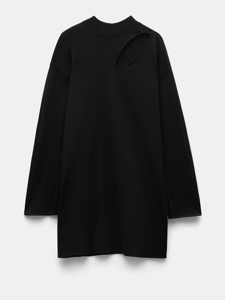 Hush Black Colby Cut Out Knitted Dress - Image 5 of 5