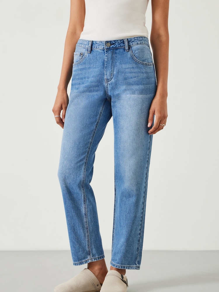 Hush Blue Light Boyfriend 100% Cotton Jeans - Image 1 of 8
