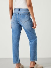 Hush Blue Light Boyfriend 100% Cotton Jeans - Image 4 of 8