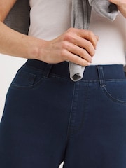 JD Williams Indigo Wide Fit Wide Leg Jeggings - Image 4 of 4