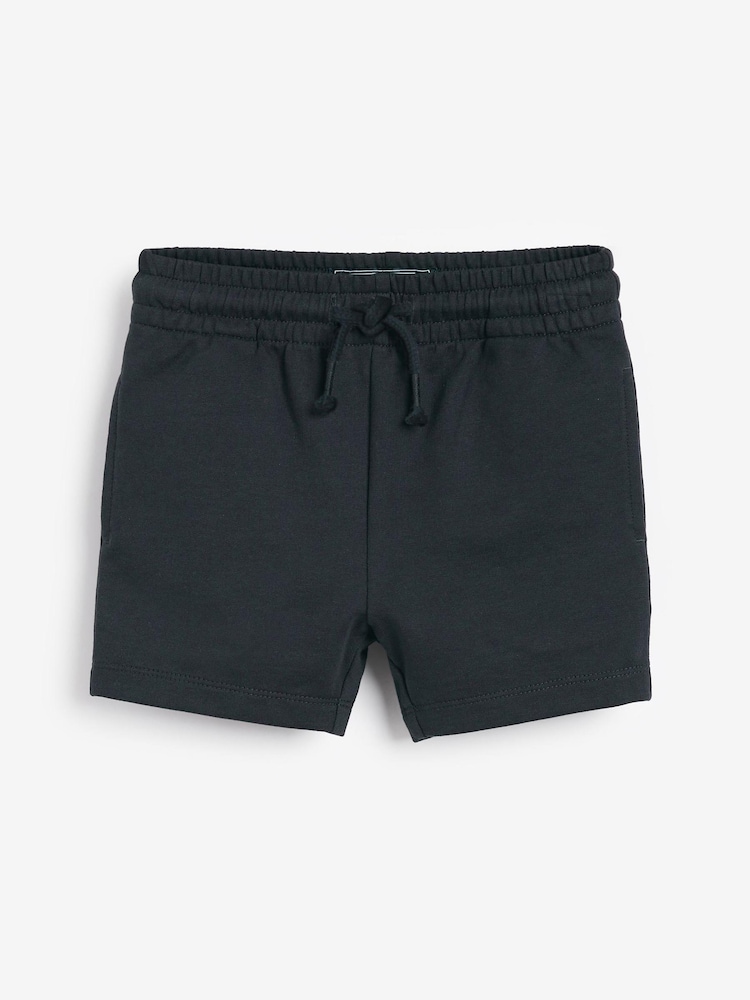 Navy Jersey Shorts (3mths-7yrs) - Image 1 of 3