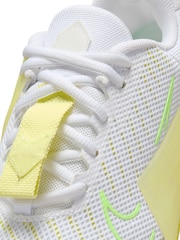 Nike White/Lime Metcon 9 Trainers - Image 11 of 11