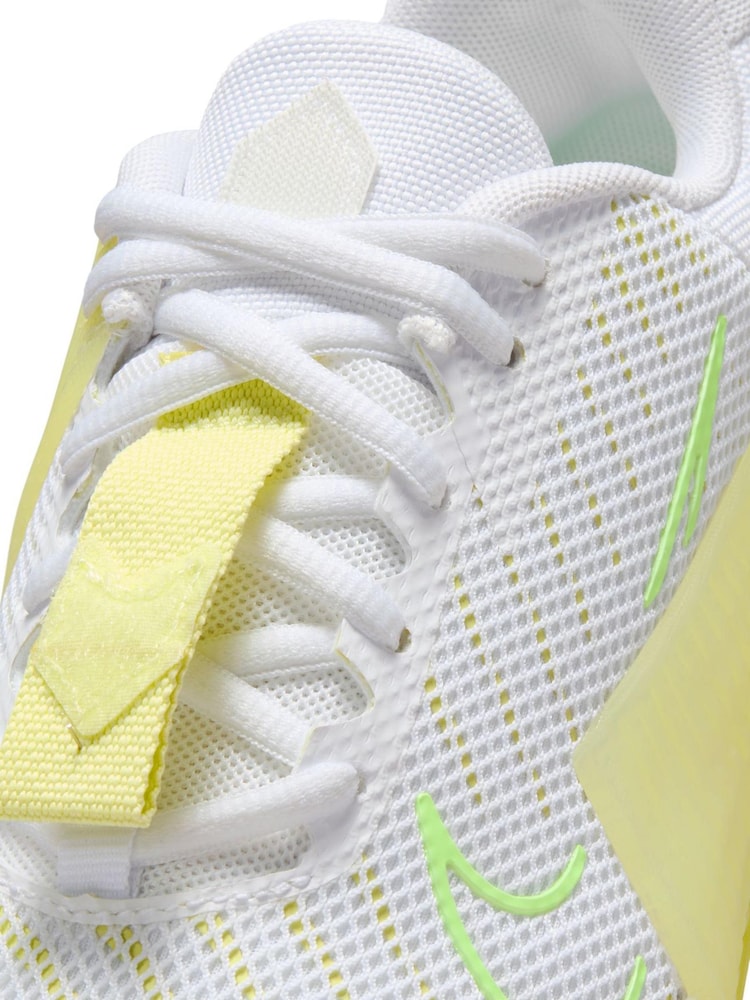 Nike White/Lime Metcon 9 Trainers - Image 11 of 11