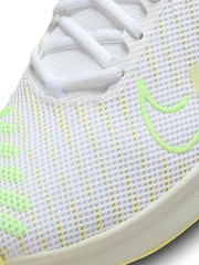 Nike White/Lime Metcon 9 Trainers - Image 9 of 11