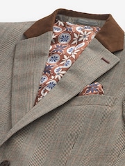 Brown Signature Alfred Italian Wool Suit Jacket - Image 6 of 11
