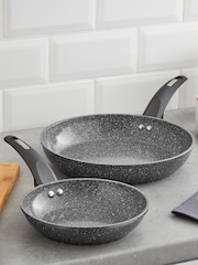 Tower Grey Frying Pan Set - Image 1 of 8