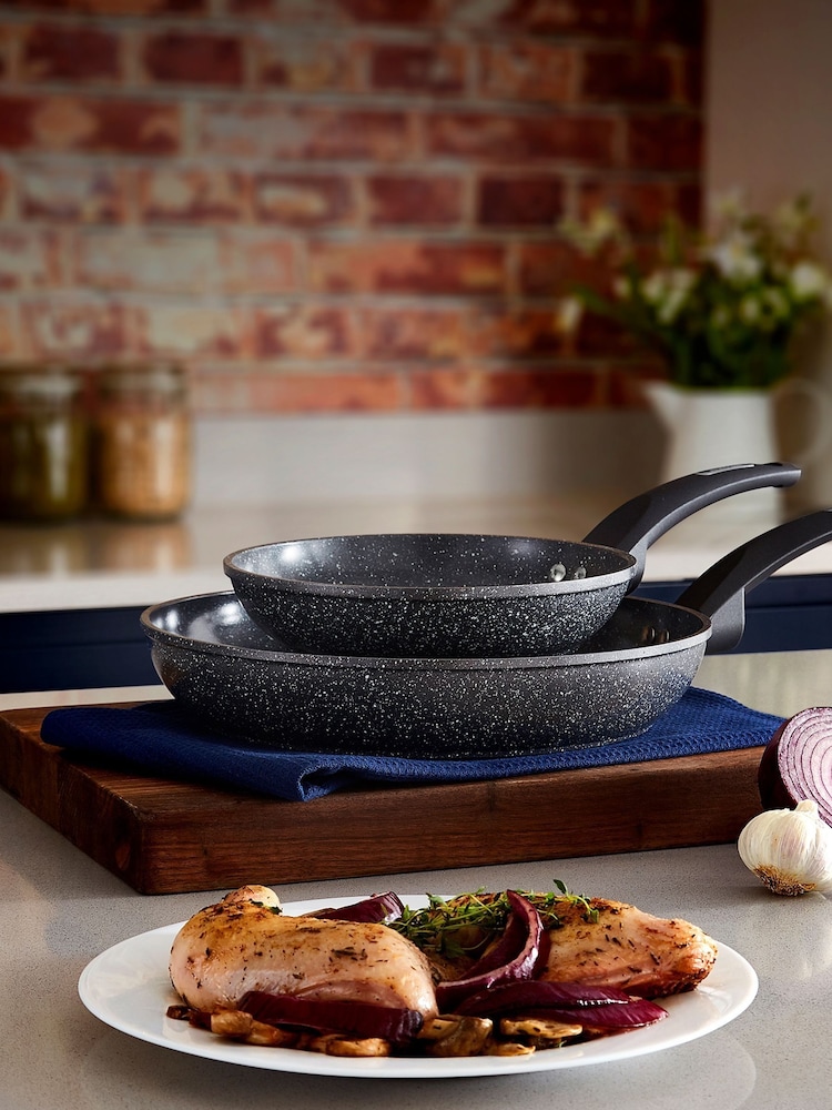 Tower Grey Frying Pan Set - Image 2 of 8