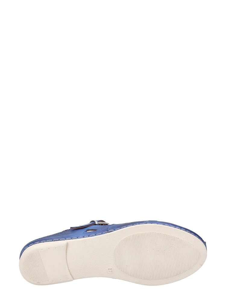 Riva Blue Cardiff Shoes - Image 4 of 4