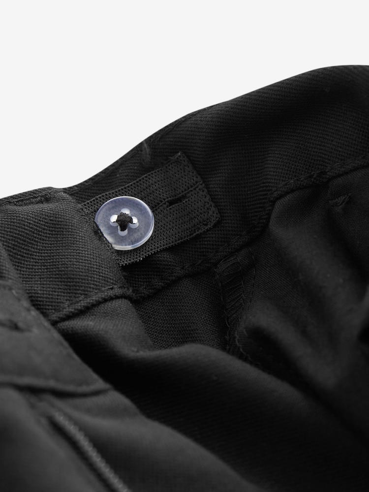 Negro - Pantalones escolares ajustados de vestir (3-17 años) - Imagen 5 de 5 Negro - Pantalones escolares ajustados de vestir (3-17 años) - Imagen 5 de 5