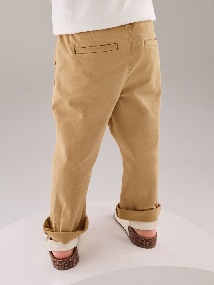 Ochre Yellow Stretch Chinos Trousers (3mths-7yrs) - Image 2 of 8