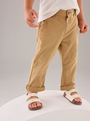 Ochre Yellow Stretch Chinos Trousers (3mths-7yrs) - Image 3 of 8