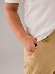 Ochre Yellow Stretch Chinos Trousers (3mths-7yrs) - Image 5 of 8