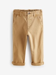 Ochre Yellow Stretch Chinos Trousers (3mths-7yrs) - Image 6 of 8