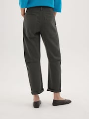 Hush Cordi Warm Twill Barrel Leg Trousers - 5的图像3｝