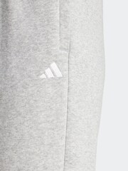 adidas Grey Small Logo Joggers - Image 4 of 6